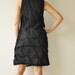 Hexagon  Part II...Black-Khaki Cotton dress