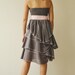 Waft ... Gray - Pink Cocktail Dress 2 Sizes Available