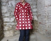 meerwiibli polka kimono raincoat  - sizes S M L in stock