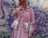 meerwiibli panning stripes red and white jacket S M L in stock