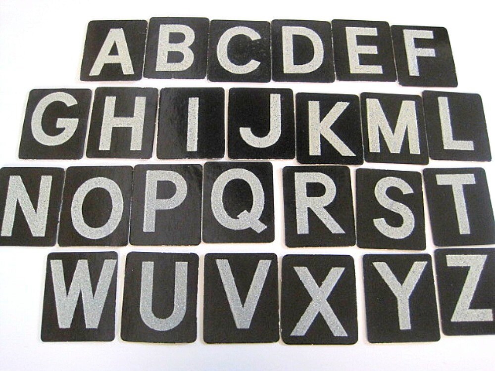 Old School Alphabet