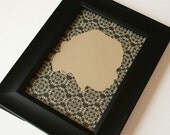 Custom Silhouette From Your Photo (5x7 framed)
