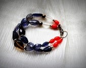 LUMINA : Semiprecious Stone Double Bracelet