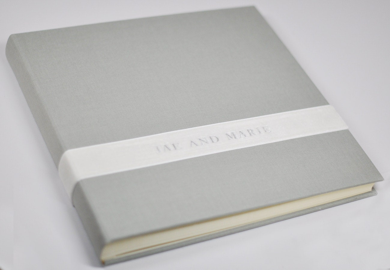 Custom Photo Albums, a Meaningful Family Photo Book - Velvet Sash design by ClaireMagnolia