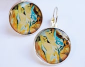 Picasso's Les Demoiselles d'Avignon Earrings (The Young Ladies of Avignon)