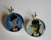 Magritte Art History Earrings