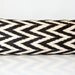 Sukan / Handwoven Original Back-Front Silk ikat Bolster Pillow Cover - Black, Dark Gray, Cream, Beige, Ivory