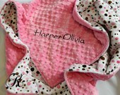Minky Blanket - Personalized baby blanket - customize your own minky blanket - 30x36"