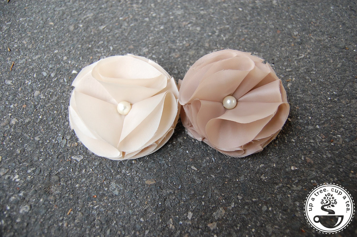 Marjorie - XL Vintage Pearl Carnation Headband