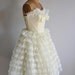 vintage 1950s buttercup yellow Gone With The Wind party prom dress