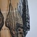 vintage antique 1920s Glitz and Glamor sequin cape