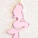Mermaid Jewelry // Wish you were a Mermaid Pink Necklace // mermaid necklace