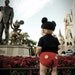 Mickey Mouse Hat and Diaper cover and Feet