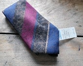1980s silk tie deadstock with tags