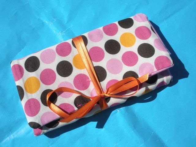 LAST ONE AVAILABLE I'm Seeing Dots Jewelry Roll