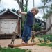 Tree Swing: Olde Fashioned, made of reclaimed wood, Large