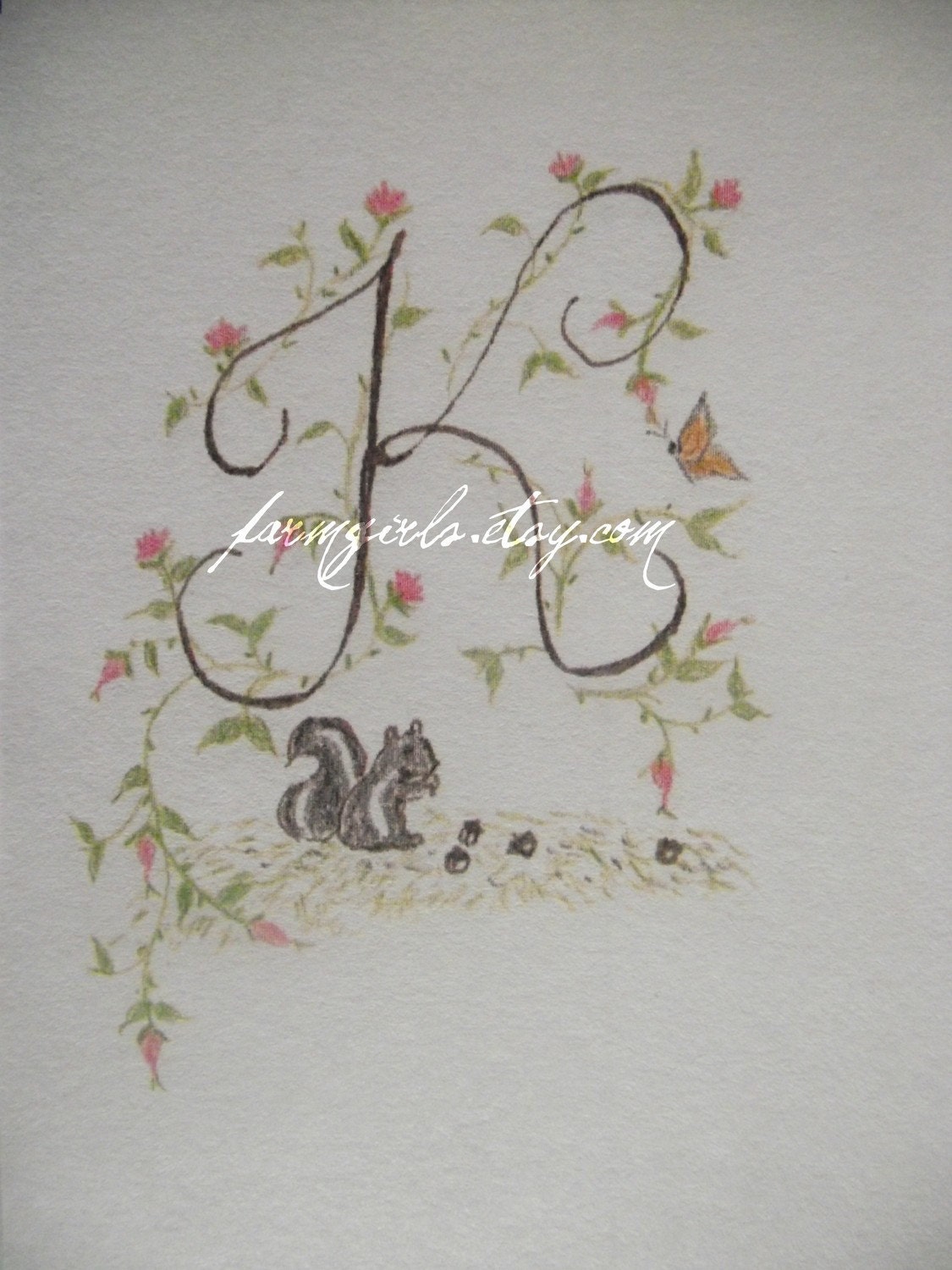 Secret Garden Stationery Set FREE SHIPPING
