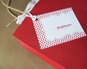 Personalized Gift Tags - Pick Your Pattern - Set of 16