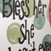 Bless her heart... Southern humor hand painted canvas
