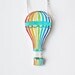 Rainbow Hot Air Balloon Necklace - Made To Order