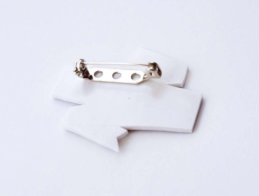 Marvellous Banner Brooch - Made To Order