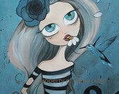 He Loves Me... Giclée Fine art Print - 8"x10"