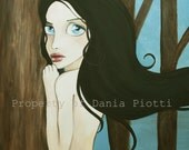 Taking Cover- Art Print 8x8"