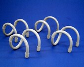 Game Controller Wall Clip - Xbox 360 Wii PlayStation Storage and Organizer - 4 Pack, Gray