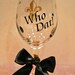 Who Dat Wine Glass