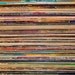 Abstract Still Life Photography, Vinyl,  8x12 Print, Vintage Colors, Stacked Albums