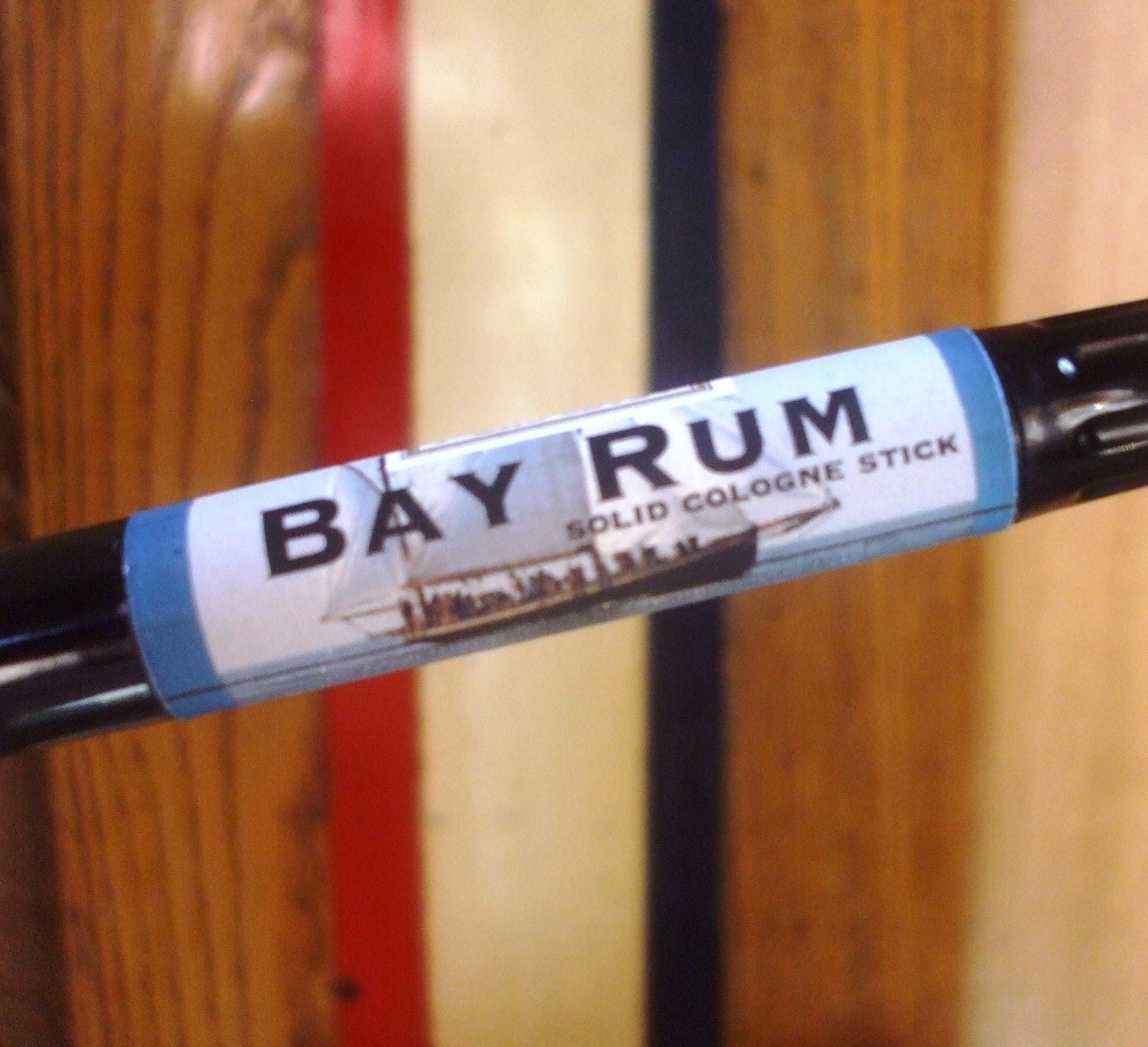 Solid COLOGNE Stick - BAY RUM - classic manly scent by Man Cave Soapworks - ships Free with purchase