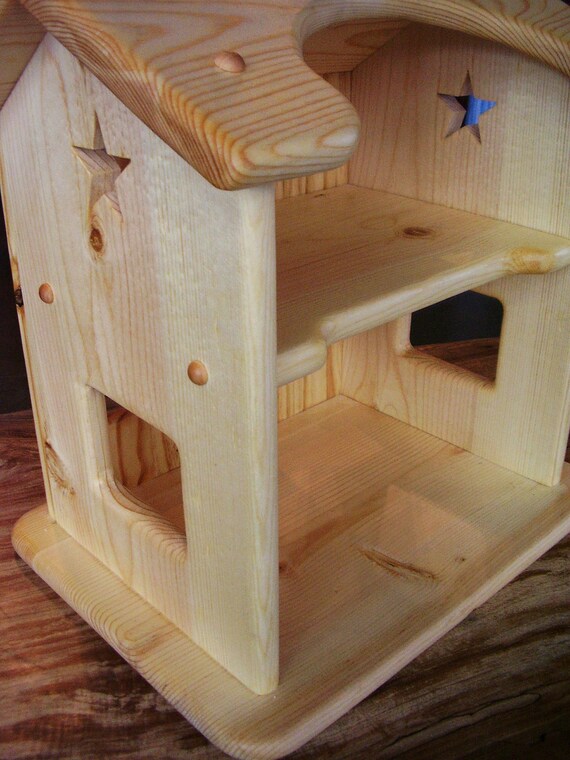 Wooden Dollhouse made by Heartwood Natural Toys