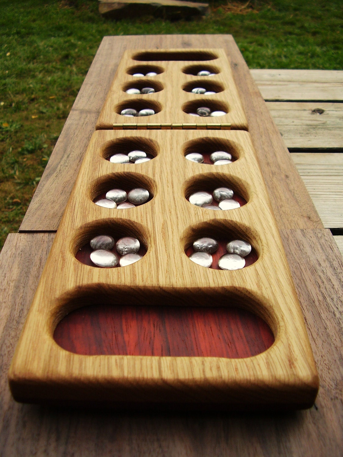 Mancala game by Heartwood Natural Toys