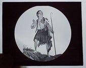 Magic Lantern Glass Slide Scottish Shepherd