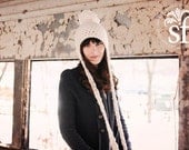 The Siberian Pom Hat in Cream