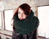 Crochet Infinity Scarf - The Circlet Scarf-- Pick Your Color