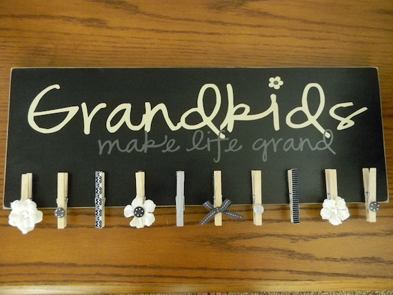 Grandkids make life grand vinyl decal
