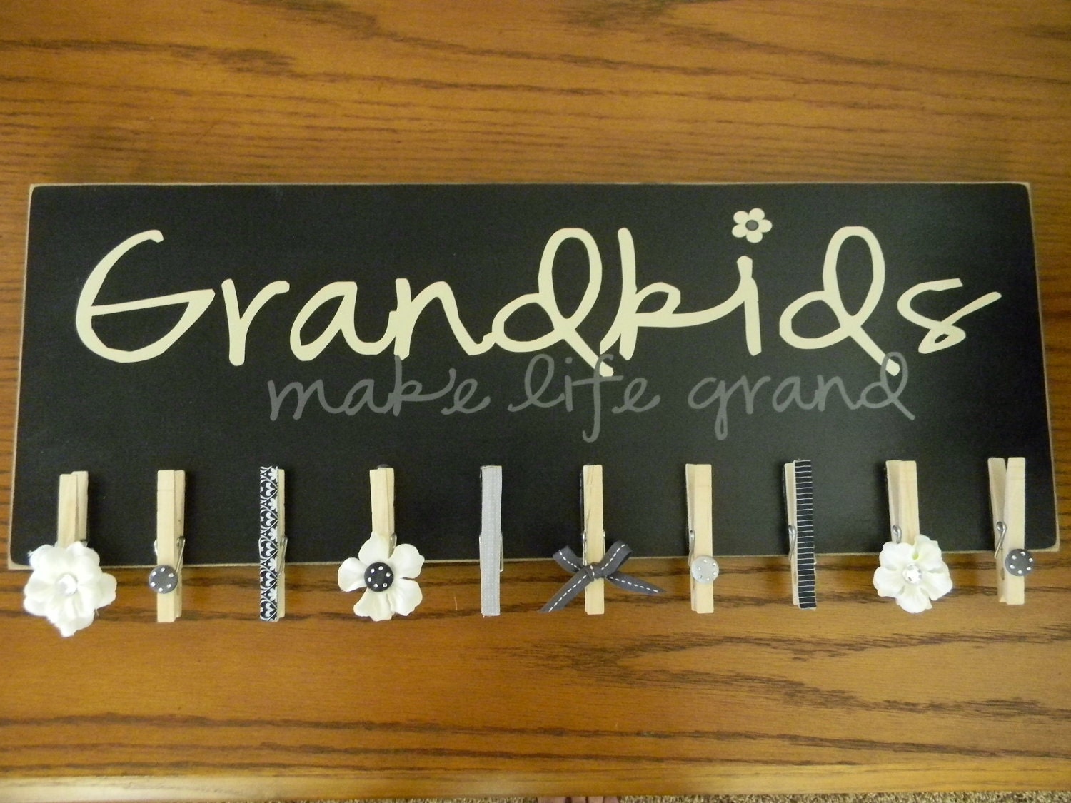 Grandkids make life grand vinyl decal