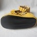Baby Shoes Ruffled Mary Jane Shoe Yellow Leather Size 4 Only Ready-To-Ship