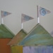 Coastal Beach Cottages Nautical set of 5 in 3 sizes
