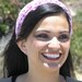 Pink Headband Knit from Recycled Cotton T-Shirt Yarn --- Bubblegum