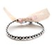 sterling silver friendship bracelet. Irish linen cord one after the other