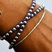 Silver Beads bracelet.