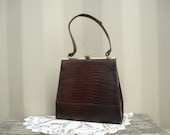 Alligator Bag Vintage Purse