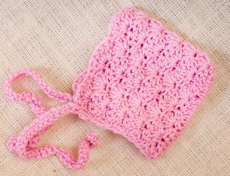 Sale ... Victorian Blush baby bonnet ... Soft Rose  . baby hat photo prop... pink