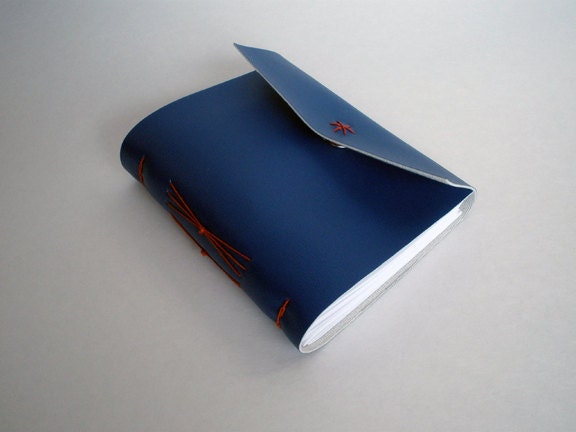 Blue Vinyl Travel Journal