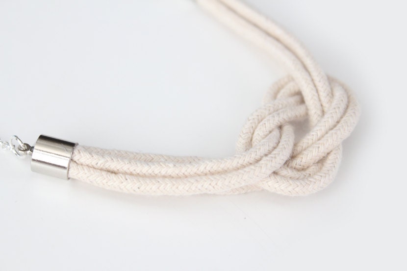 Rope Necklace - Be A Square Knot
