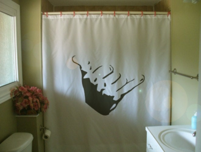 SURFER DESIGN SHOWER CURTAIN | REVIEW | KABOODLE