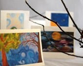 Art Greeting Cards - Variety Pack of 5