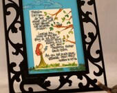ORIGINAL - Matthew 6:25-26 Illustrated Verse - Birds of the Air